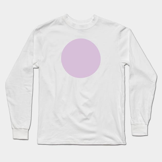 Circular - Crayola Thistle Long Sleeve T-Shirt by Eugene and Jonnie Tee's